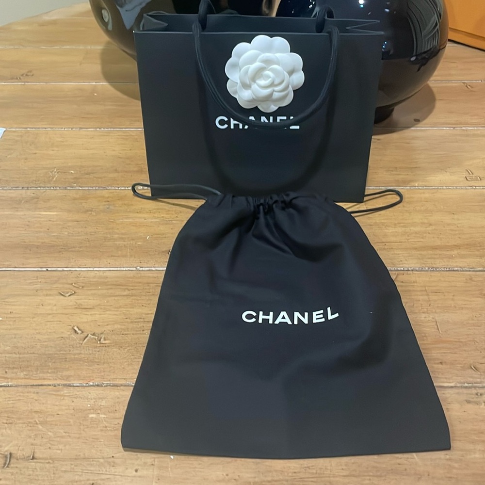 Chanel empty bag and dust bag